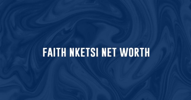 Faith Nketsi Net Worth