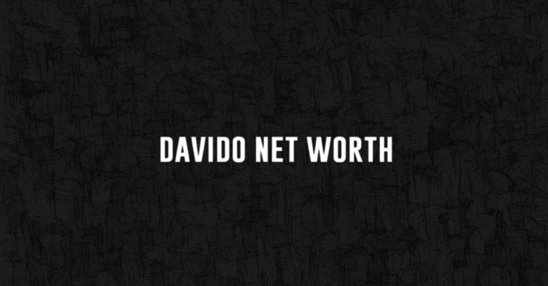 Davido Net Worth