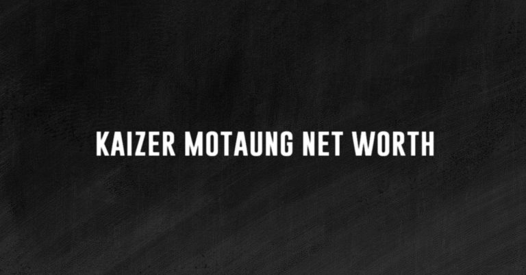 Kaizer Motaung net Worth