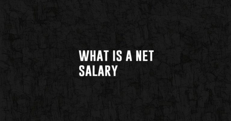 What is a Net Salary?