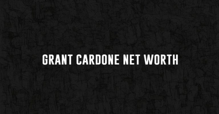 grant cardone net worth