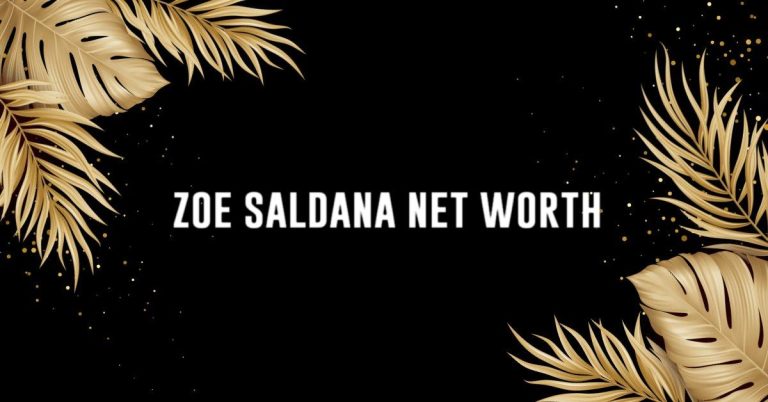 zoe saldana net worth