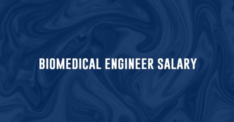 biomedical engineer salary
