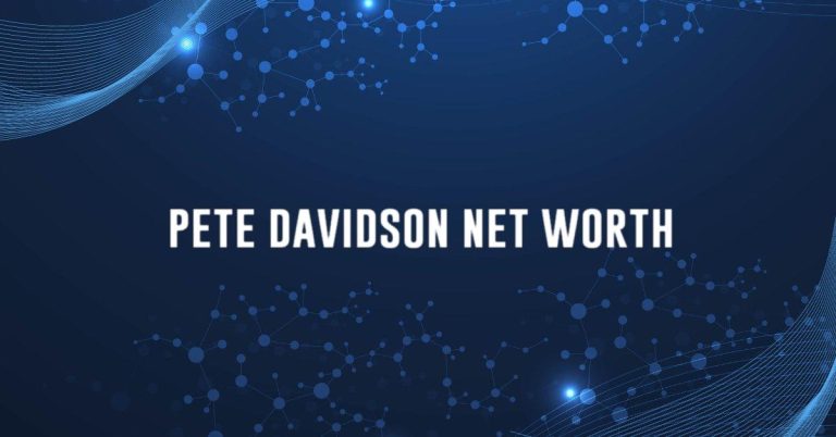 pete davidson net worth