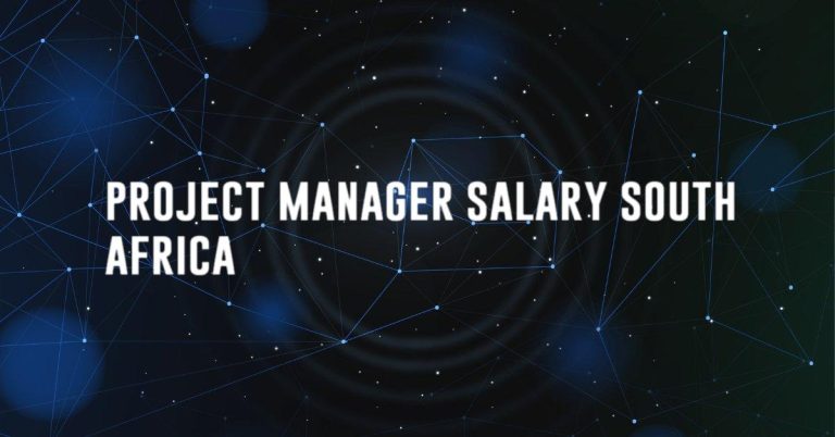 project manager salary south africa