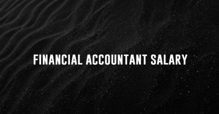 financial accountant salary