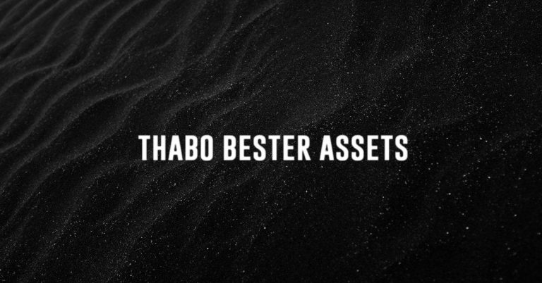 thabo bester assets