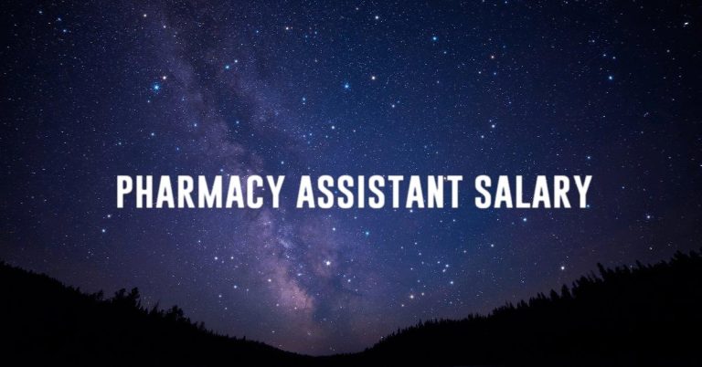 pharmacy assistant salary