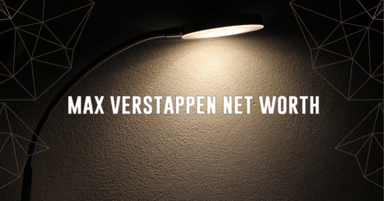 Max Verstappen Net Worth